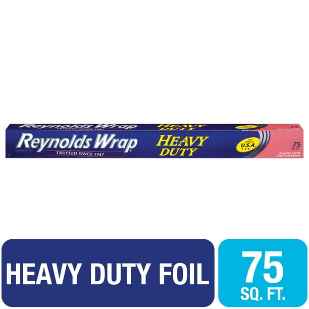 Lot of 5 Packs Reynolds Wrap Heavy Duty Non-stick Aluminum Foil 70 Sq Ft Each